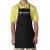 Classic Salon Apron with Dual Pocket Black