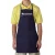 Classic Salon Apron with Dual Pocket Navy Blue