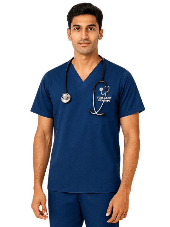 Executive Men's Scrub Top