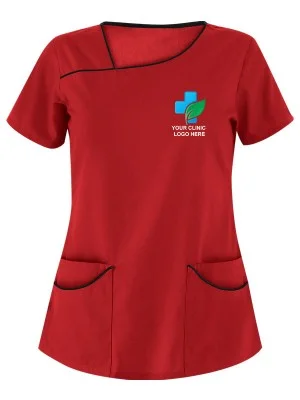 Stylish Women's Scrub Top Stylish Women's Scrub Top