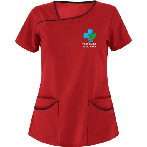 Stylish Women's Scrub Top