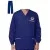 Long Sleeve Three Pockets Unisex Scrub Suit Blue