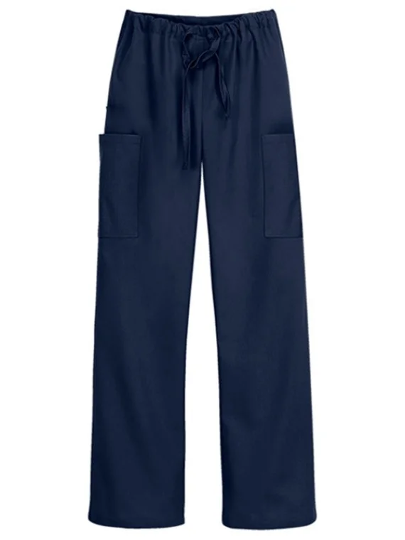 Long Sleeve Three Pockets Unisex Scrub Suit