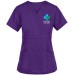 Women's Mock Wrap Scrub Top