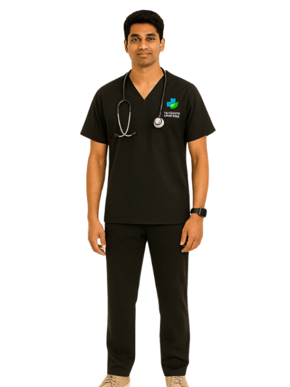 PrimeCare Personalized Scrub Suit