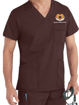 Professional Men's Scrub Top Professional Men's Scrub Top