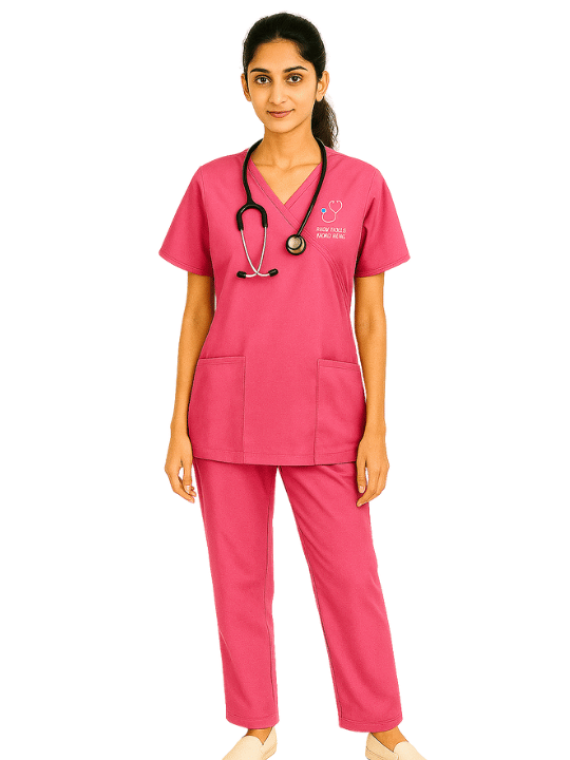 SwiftMotion Women's Raglan Scrubs Suit