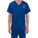 Stylish Dual Color Men's Scrub Top