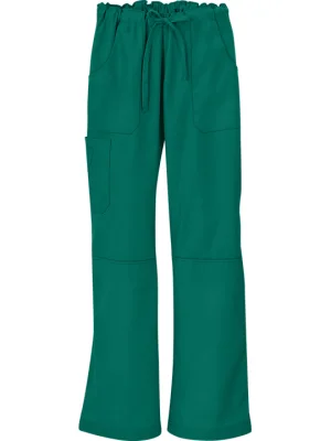 Cargo Pockets Drawstring Scrub Pants