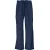 Cargo Pockets Drawstring Scrub Pants Navy Blue