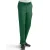 Elastic Waist Scrub Pants With Functional Drawstring Hunter Green