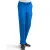 Elastic Waist Scrub Pants With Functional Drawstring Royal Blue