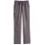 Unisex Four Pockets Drawstring Scrub Pants Gray