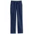 Unisex Four Pockets Drawstring Scrub Pants Navy Blue