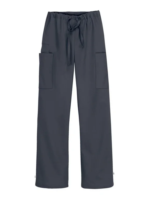 Women's Full Sleeves Mock Wrap Scrub Suit