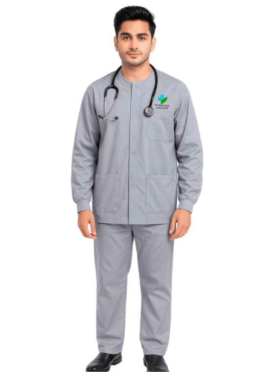 Full Sleeves Men's Scrub Suit