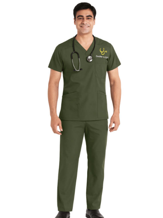 Professional Men's Scrub Suit