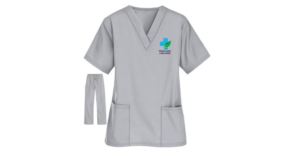 AllDay Unisex Medical Scrub Suit – Custom Medical Apparel