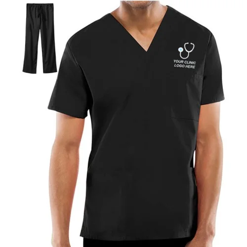 Unisex One Pocket Scrub Suit
