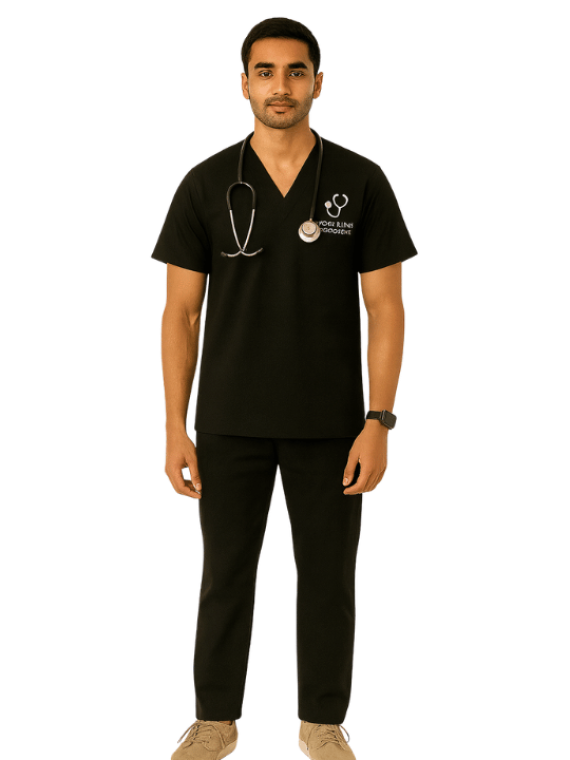 Unisex One Pocket Scrub Suit