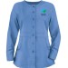 Women's Full Sleeves Button Front Scrub Jacket