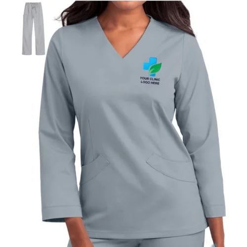 Women's Full Sleeves Scrub Suit