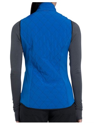 Women reversible quilted vest