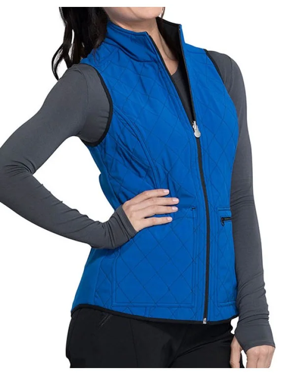 Women Personalized Quilted Zip Vest