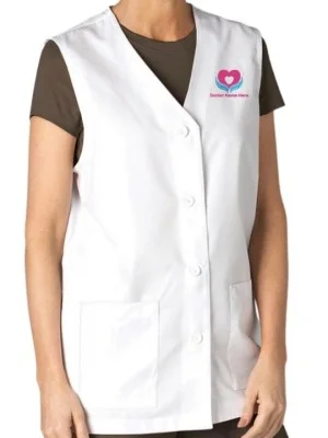 Women Two Pocket Medical Vest