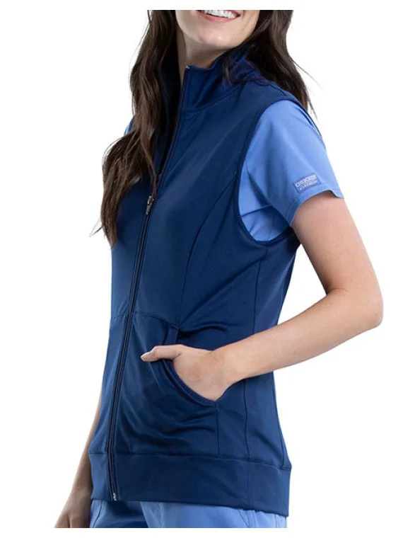 Women Front Zip Workwear Vest