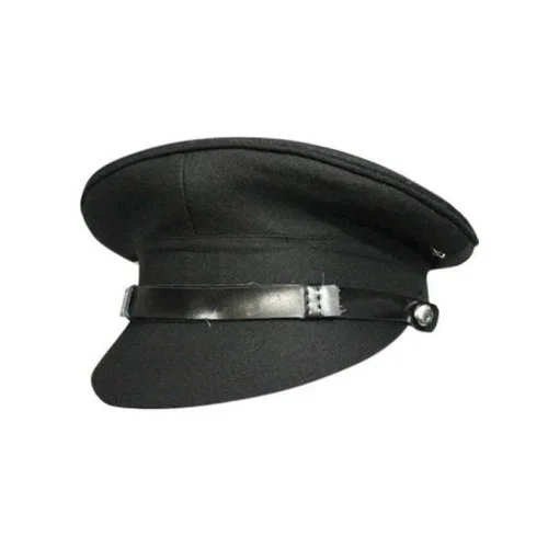 GuardPro Black Security Officer Cap