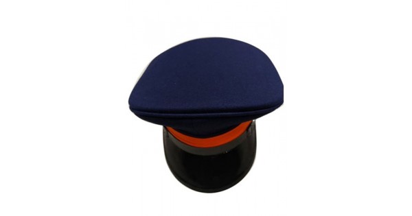 National Police Officer Visor Cap (Blue) One Sixth Unique - Machinegun