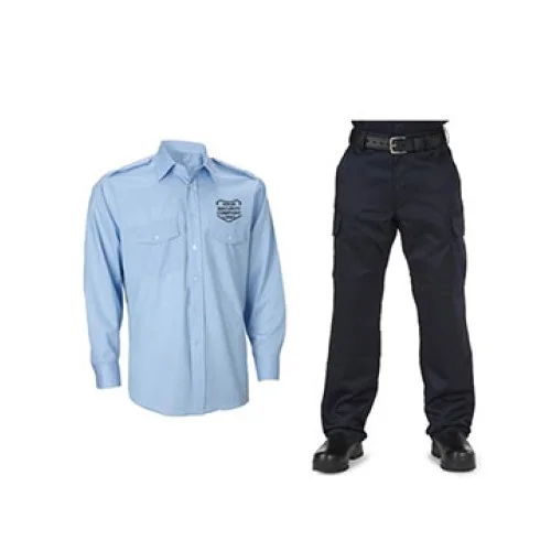 Security Guard Uniform Shirt and Pant Set Combo
