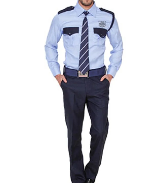 Security Guard Uniform Shirt Trouser Tie Set Security Guard Uniform Shirt Trouser Tie Set