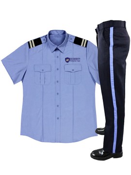 Security Officer Uniform Shirt & Trouser Set