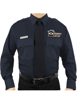 Security Officer Uniform Shirts With Tie