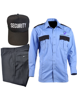 Security Staff Shirt, Trouser and Cap Set