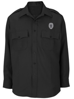 Full Sleeve Black Security Guard Shirt