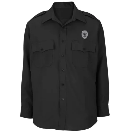 Full Sleeve Black Security Guard Shirt