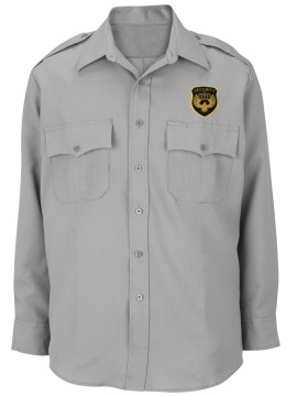 Personalized Security Guard Shirt Gray