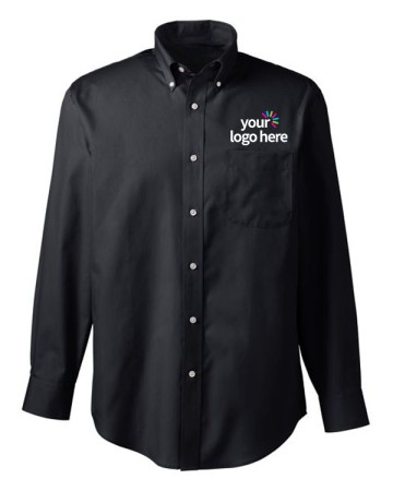 Embroidered Office Wear Shirt – Black