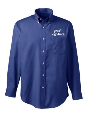 Embroidered Office Wear Shirt – Navy Blue