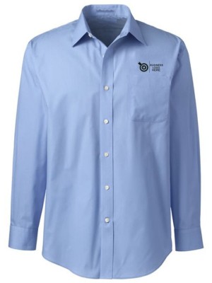 Classic Fit Sky Blue Executive Oxford Shirt