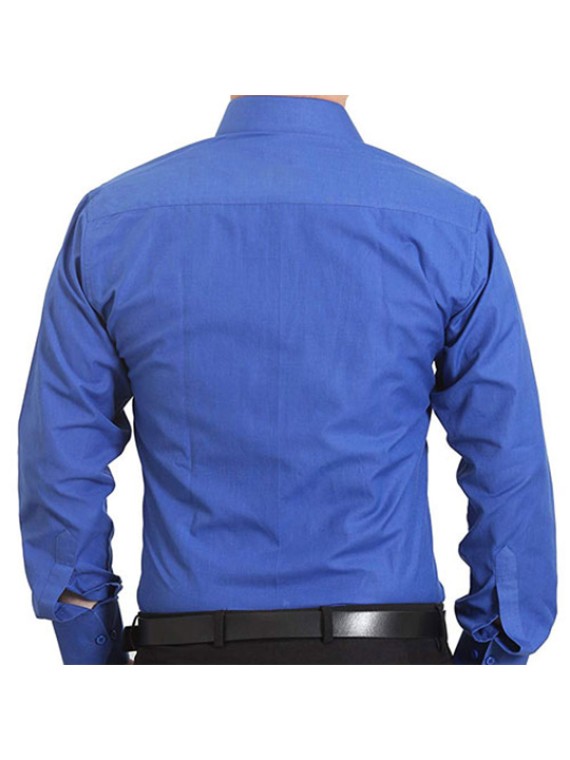 Luxe Blue Personalized Workwear Shirt 