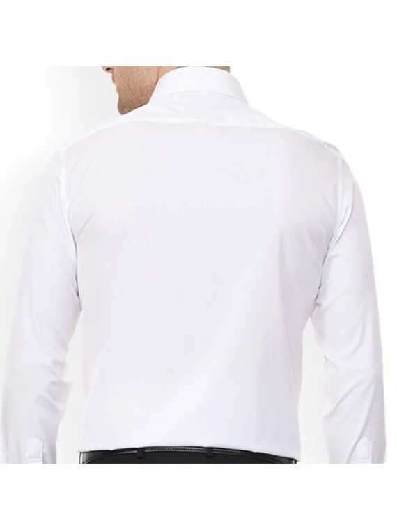 Luxe White Personalized Workwear Shirt 