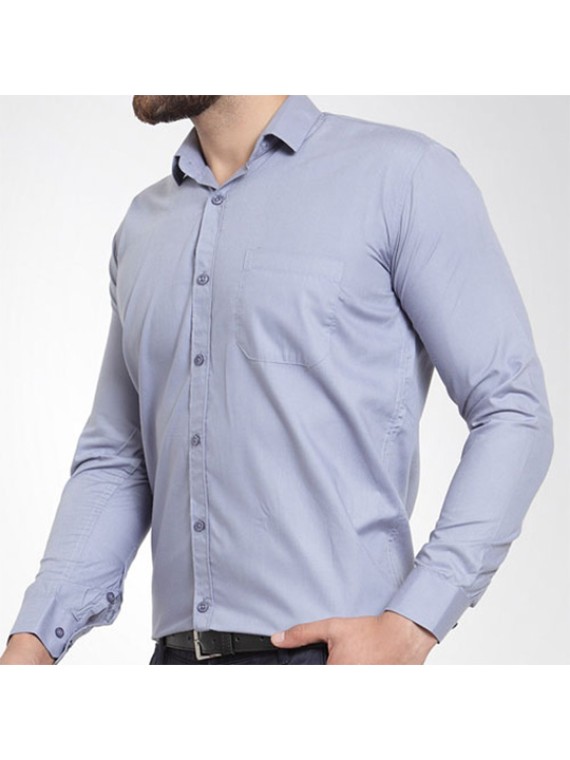 Luxe Grey Personalized Workwear Shirt 