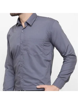 Luxe Dark Grey Personalized Workwear Shirt Luxe Dark Grey Personalized Workwear Shirt