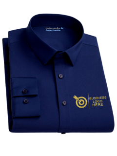 Men's Executive Formal Shirt Navy Blue