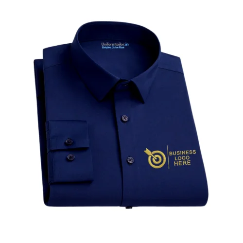 Men's Executive Formal Shirt Navy Blue