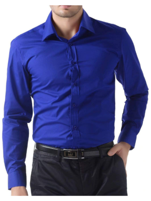 Men's Executive Formal Shirt Royal Blue